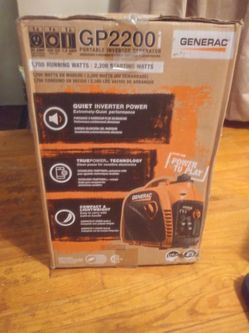 BRAND NEW GENERAC 2200 WATTS GENERATOR