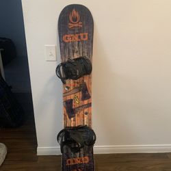 Gnu Snowboard Size 154