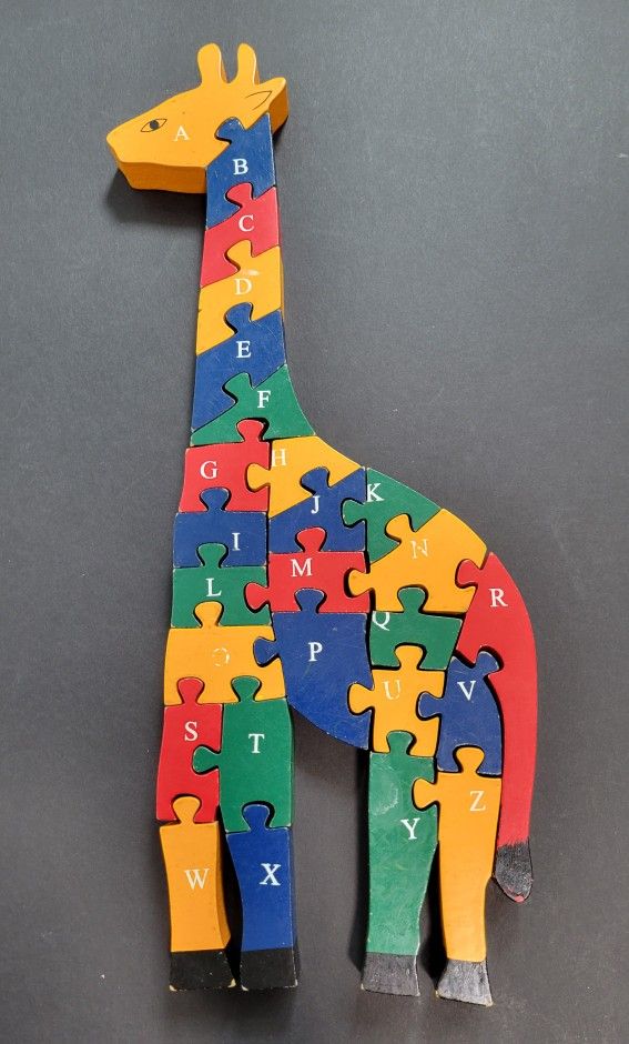 Giraffe Wooden Puzzle