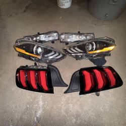 OEM  S550 Taillights, Headlights And Fog Lights
