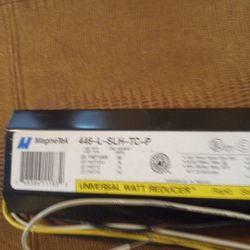 MagneTek Universal Watt Reducer Ballast Model 446-l-Slh-tc-p