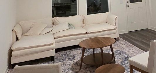 Cream Sofa