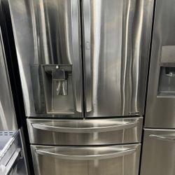 LG Stainless Steel Refrigerator / Delivery Available 