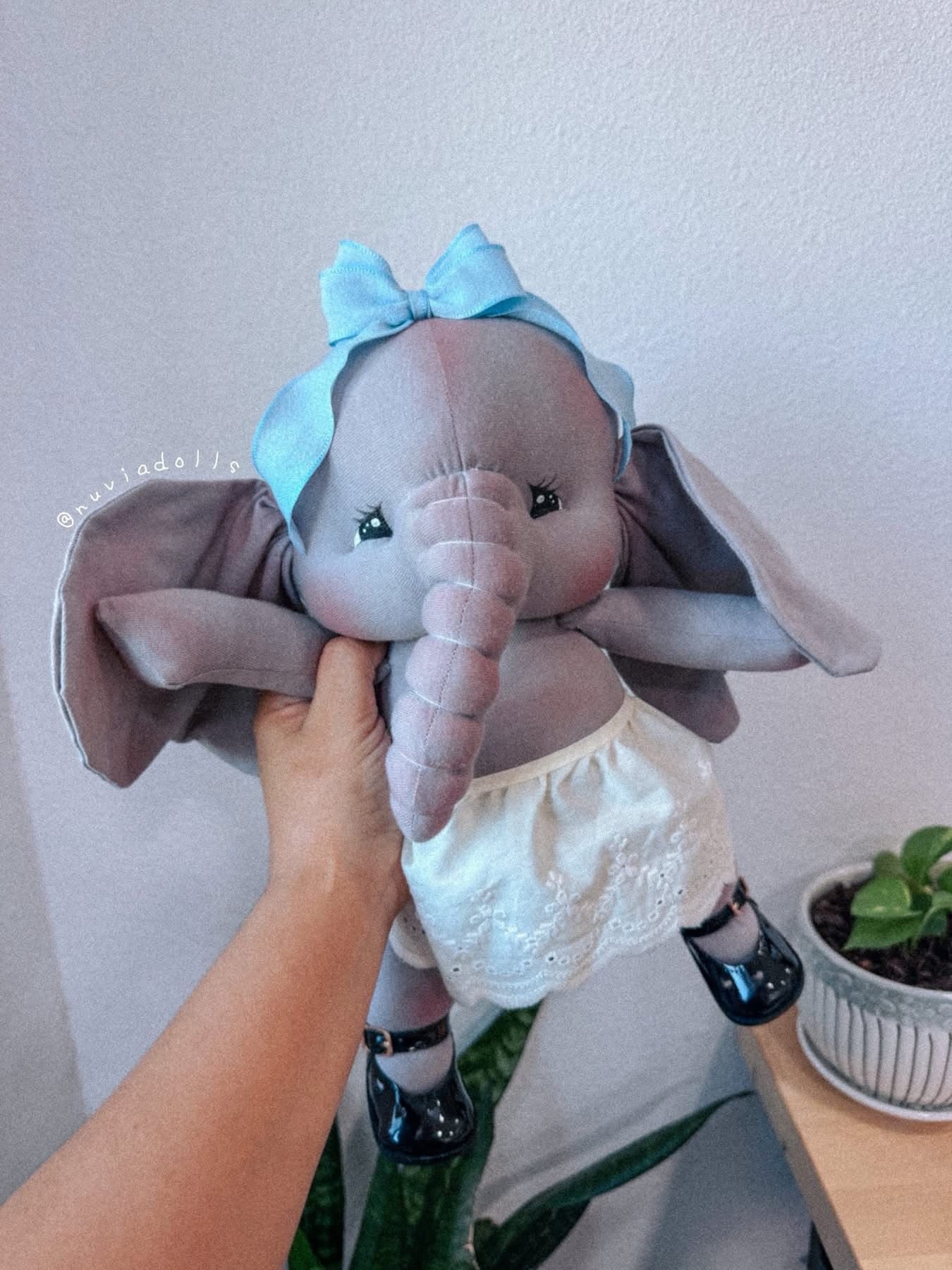 Baby Elephant Plushie 
