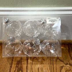 Clear Ornaments