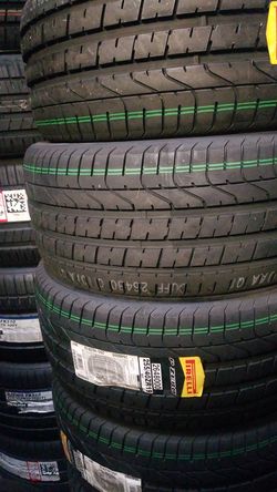 4 New Tires mercedes 2x255/40R19 2x275/40R19 Pirelli Pzero