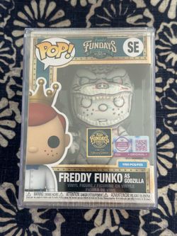 SDCC 2026 Funko Fundays Freddy Funko as Godzilla White Sketch LE 1150 Funko Pop
