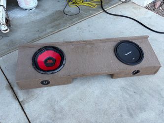 Under the seat Subwoofer Truck box