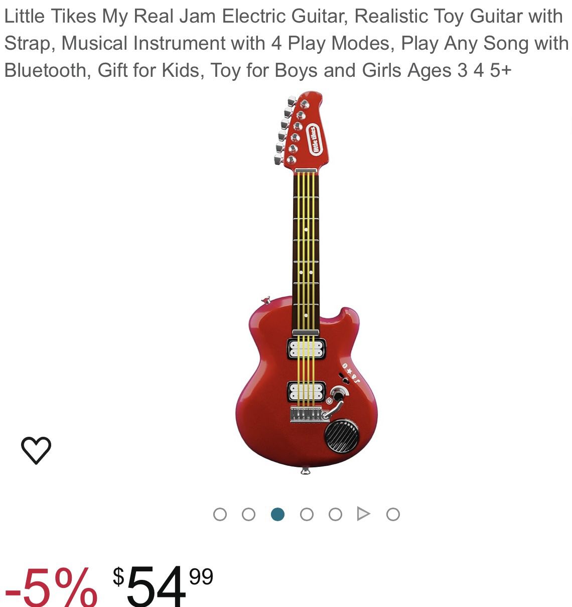 My Real Jam Electric Guitar Toy For Kids