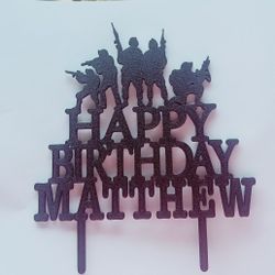 Cake Toppers Custom Made