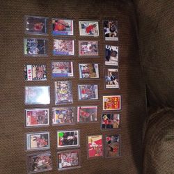 Big Lot Of Michael Jordan Cards (204+1 Jumbo Card)