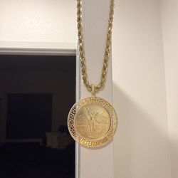 Centenario w/ Bezel And Rope Chain 