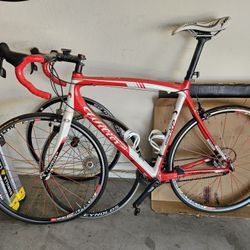 Road Bike, Carbon Fiber, 58cm 