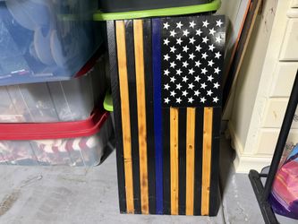 Wooden Flag
