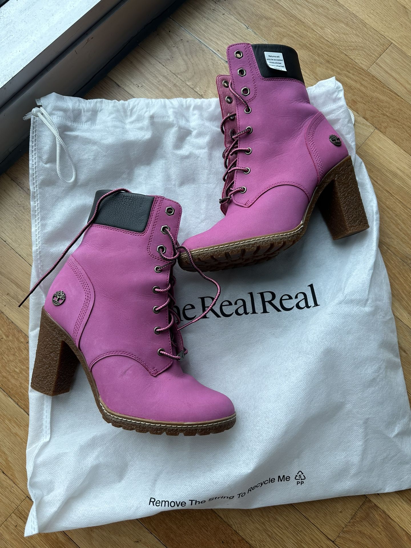 Pink Timberland Boots 