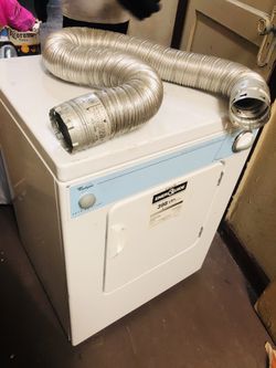 Whirlpool Dryer only used for about a month.