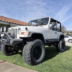 1997 Jeep TJ Caged And Center Mount Long Arm Kit 