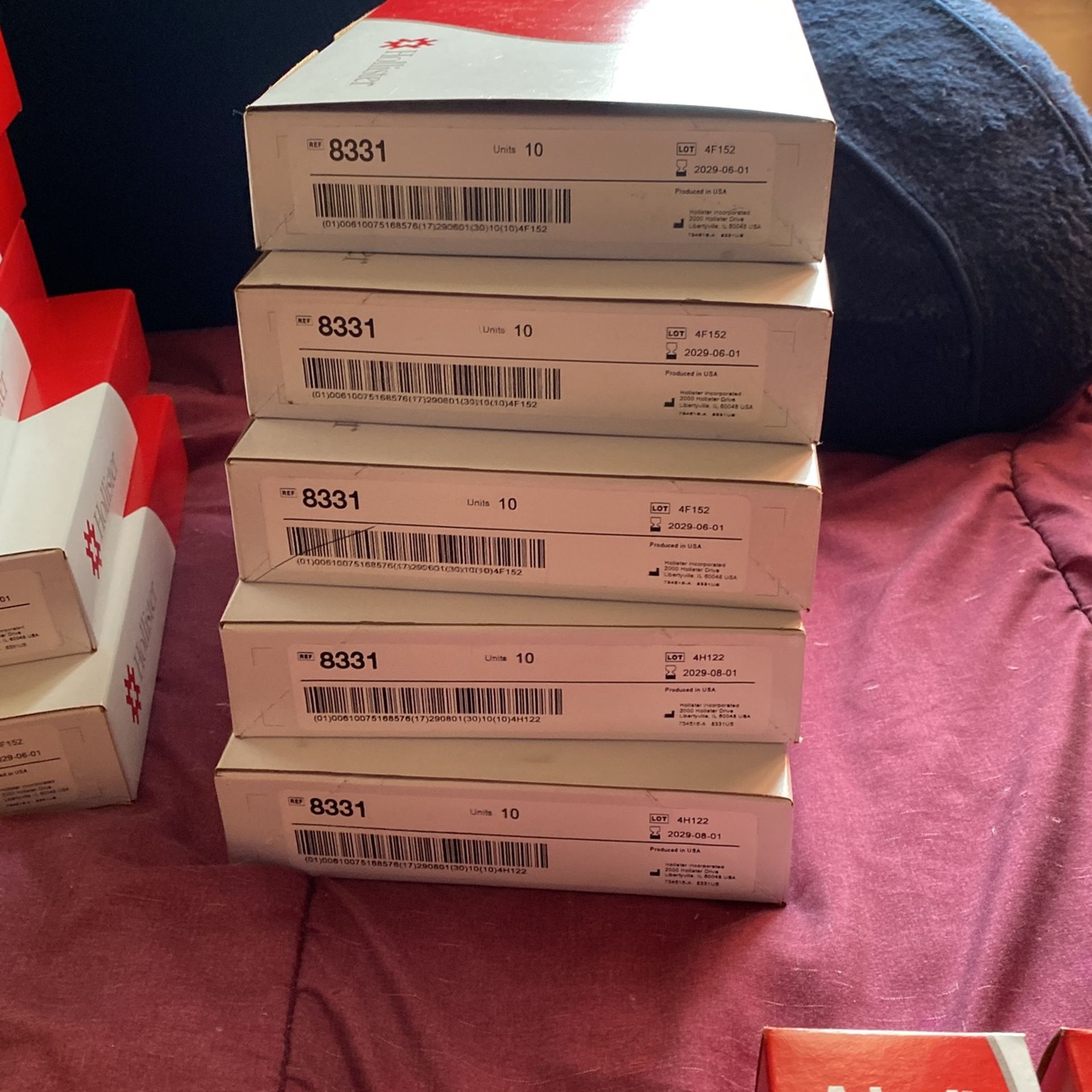 Colostomy Supplies, 100 Bags, Two Bottles Of Deodorizer two stoma powders