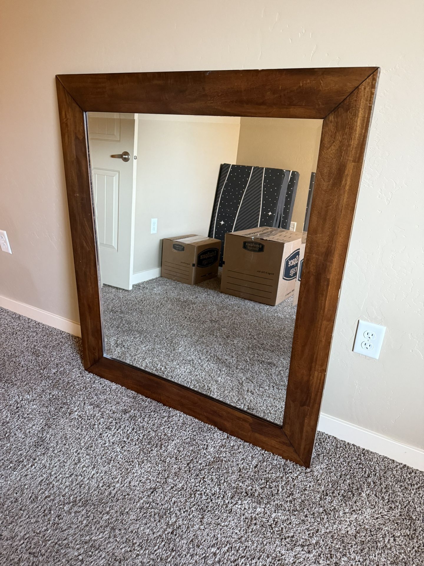Wood Framed Mirror