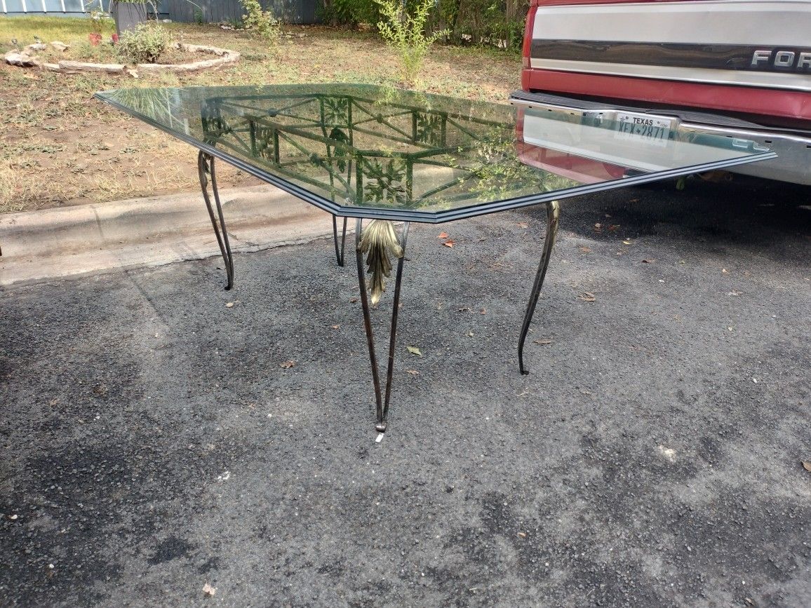 Glass Dining Table