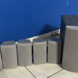 Home Theater System Subwoofer and Speakers Impedance 6 Ohm & 8 Ohm (all for $30)