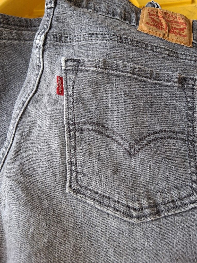 Levi's 510 Gray Jeans W30 L30