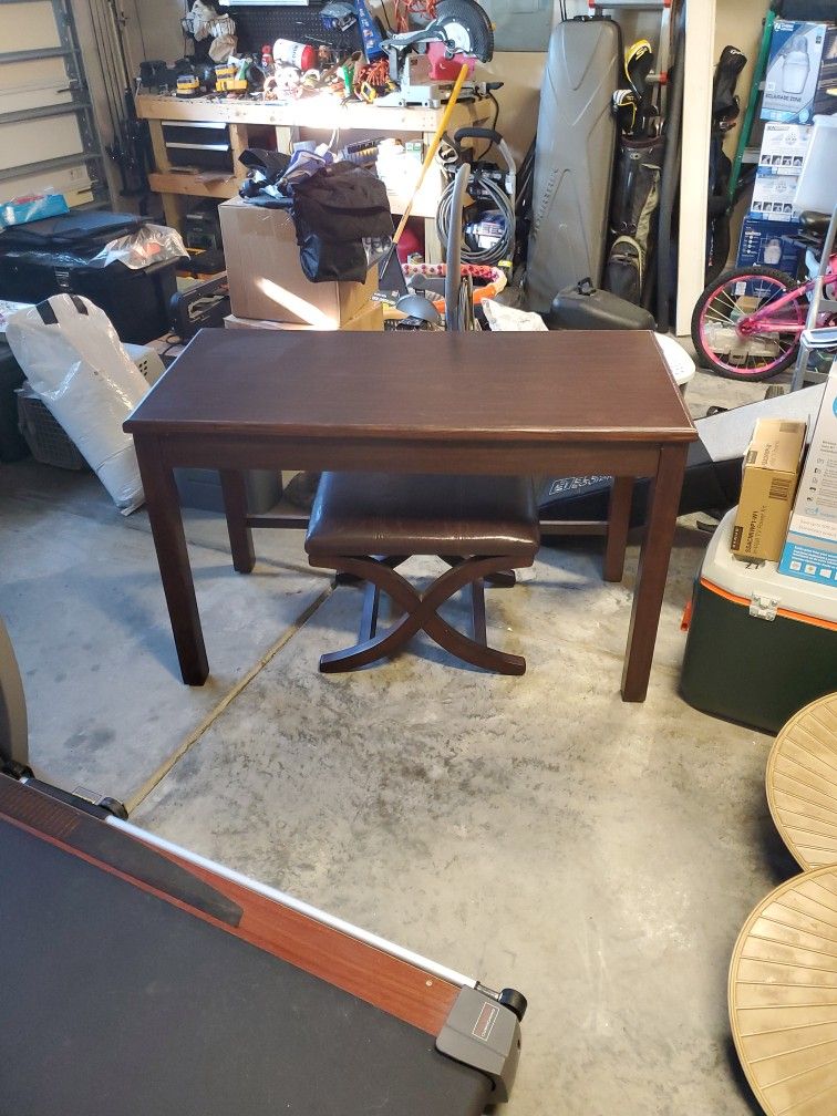 Desk/Table And Stool