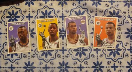 Basketball Cards Lot of 4