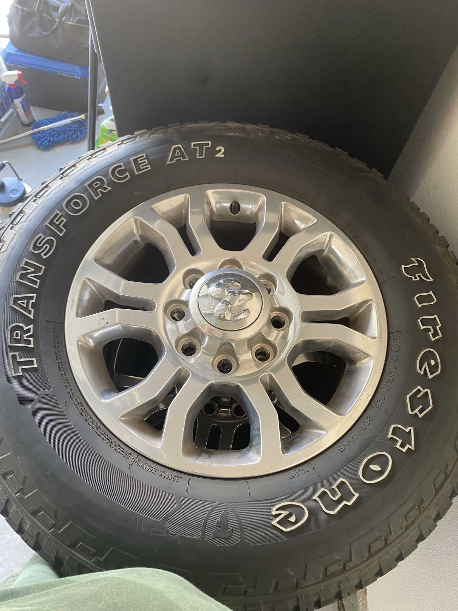 Ram 2500 Stock Tires & Rims