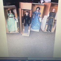 Gone With The Wind 4 Pc Collectible 