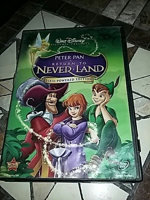 DVD Disney's Peter Pan in return to neverland pixie-powered edition
