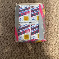 1991 NFL Pacific Pro Football Plus Complete Pack Set