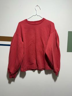 Red Crewneck Sweatshirt