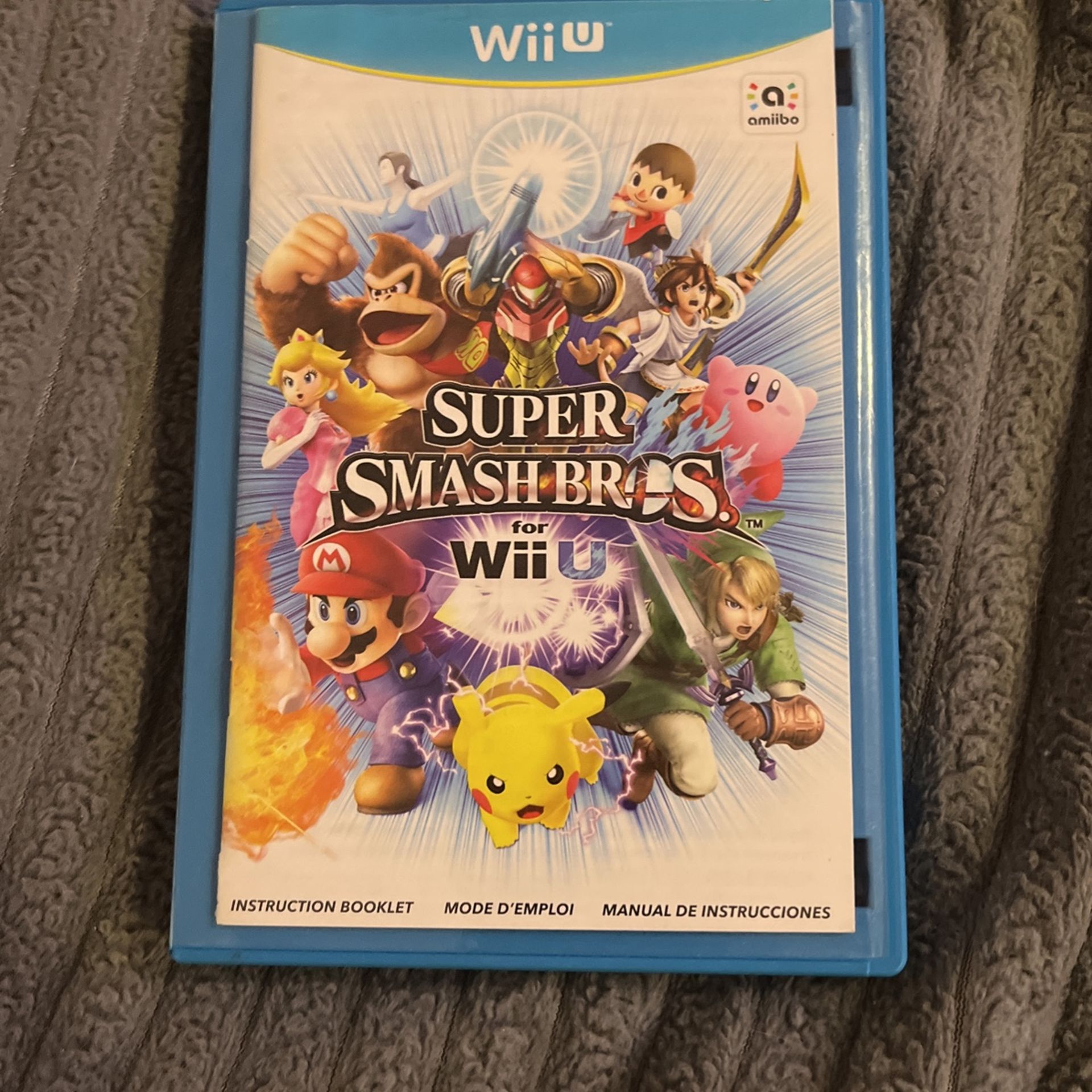 Nintendo Wii U Super Smash Brothers 