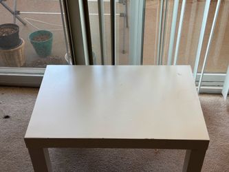 White multipurpose table