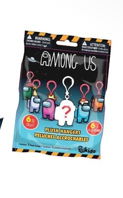 Among Us Toikido Plush Hanger Mystery Blind Bag NEW Sealed 1 of 6