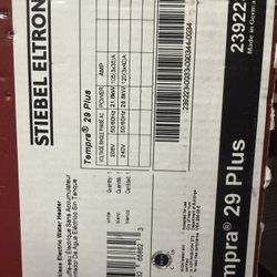 tankless water heater 