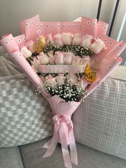Pink Mexican theme bouquet