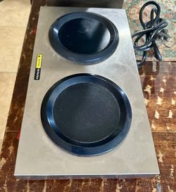 Commercial Double Burner Decanter Warmer