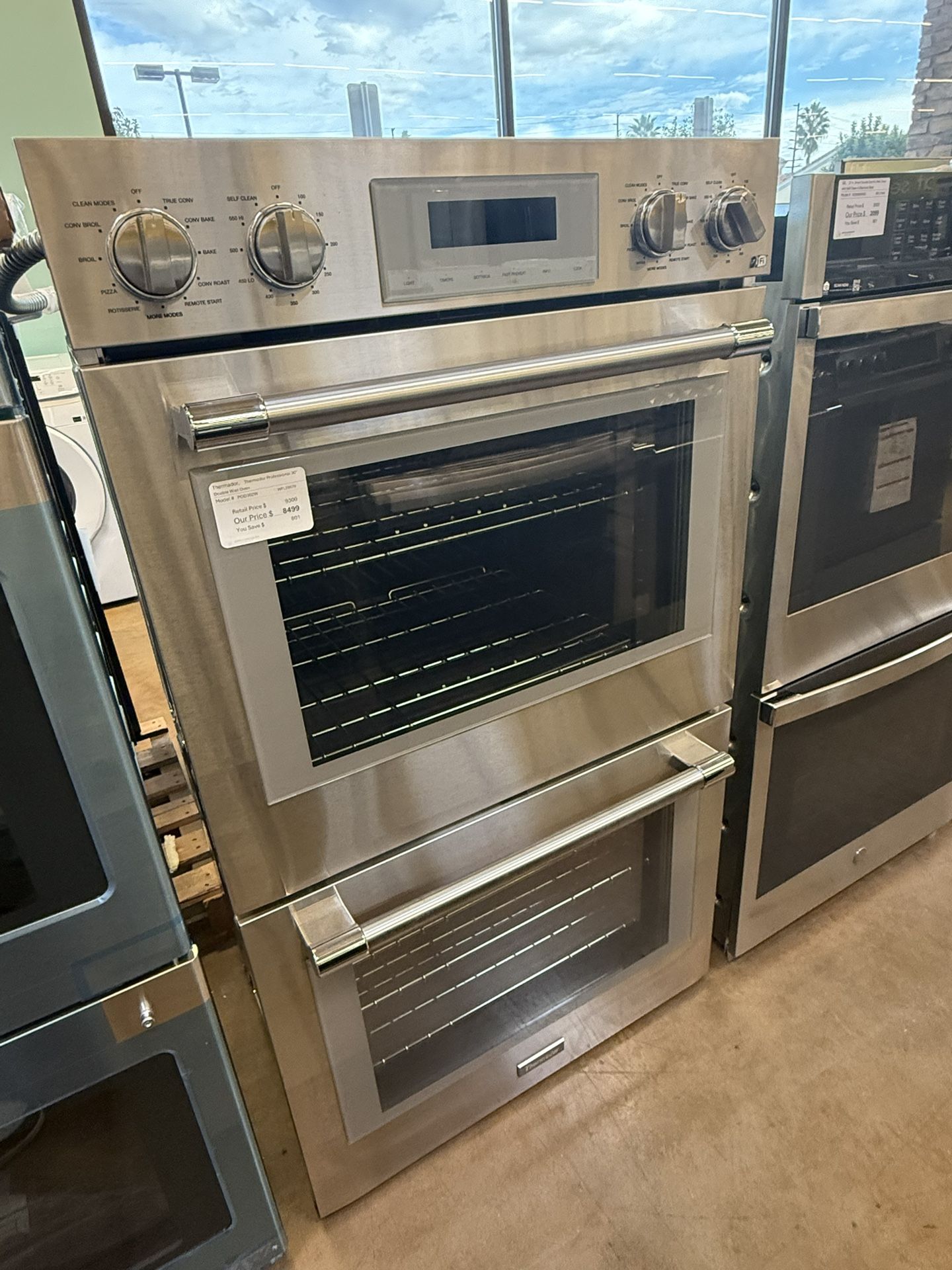 Thermador 30” electric double wall oven