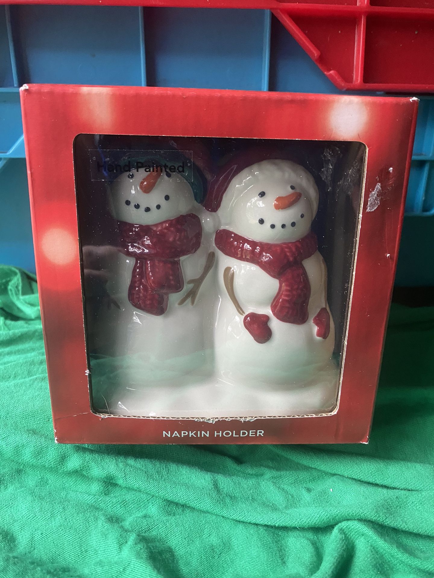 Snowman Napkin Holder 