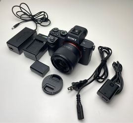Sony A7 ii with 20mm wide angle lens