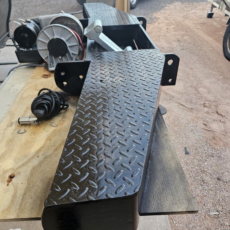 Chevy Heavy Duty Bumper And Winch