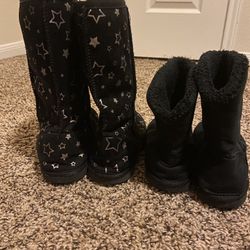 Girls Boots Size 1 &2.  