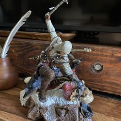 Assassins Creed III Connor The Last Breath 28 cm Statue Figure