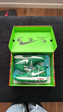 Air Forse 1 Mid X Offwhite Pine Green Mens 10.5