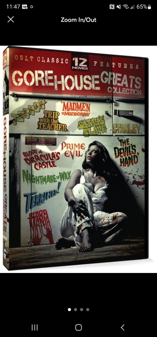 The Gorehouse Greats Collection (DVD, 2009, 3 Disc Set) 12 Movies