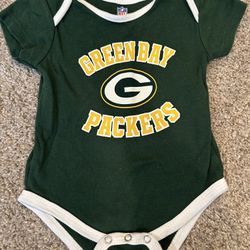 Green Bay Packer Onesie 