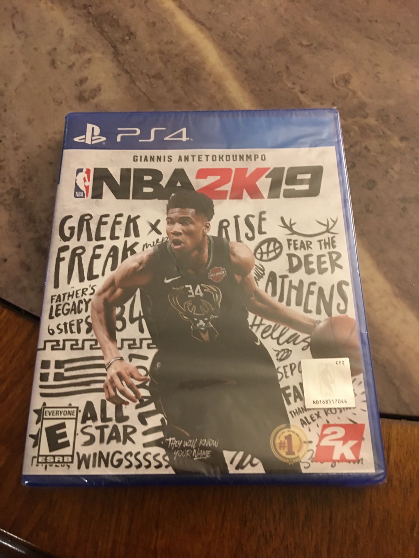 Brand new not open NBA 2K19 PS4 game