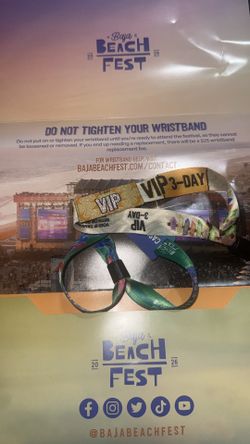 Baja Beach 3 day VIP